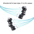 Cable-0.5M, 6Pcs/Set-6Gbps-Sata (1.6FT) ADCAUDX SATA-III HDD-SSD Data-Cable Thin Replacement for Bitcoin