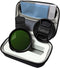 Yadsux ND Filter for iPhone,Clip-on Phone Lens Adjustable Neutral Density Filter Kit,Variable 2-400