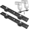 Dual Flash Bracket, Chromlives 1/4" Dual Camera Mount Extension Bar, 8" Dual Tripod Bracket for Camera and LED Light