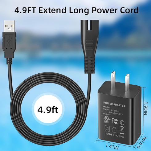 Charger Replacement AC/DC Adapter for Intex 28620E 28620 28620EP CL1704 Cordless Robotic Pool Vacuum