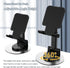 Rotatable Cell Phone Stand for Desk, Height Angle Adjustable Holder Compatible with Most Smartphones, iPhone 14
