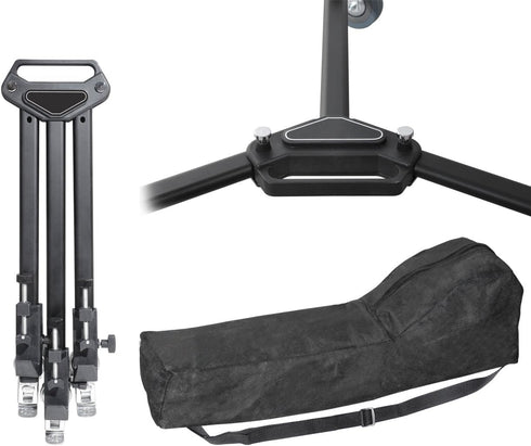 Elite Series Professional Universal Tripod Dolly with One Step Easy Lock & Locking Wheels for Cameras and Camcorders &