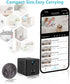 WiFi Mini Camera, Hidden Spy Camera with Free Cloud Storage & 32G SD Card, 4K HD, AI Motion Detection