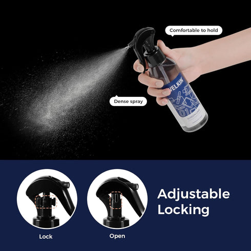 WELKIN Screen Cleaner Spray Kit (8.4 oz + 8.4 oz) - Cleaning Mist and Gel for TV, Laptop, Computer, Phone Touchscreen -