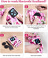 Sleeping Headphones Bluetooth Headband, Soft Elastic Cozy Headband Headphones for Women Men Teenager Christmas Birthday