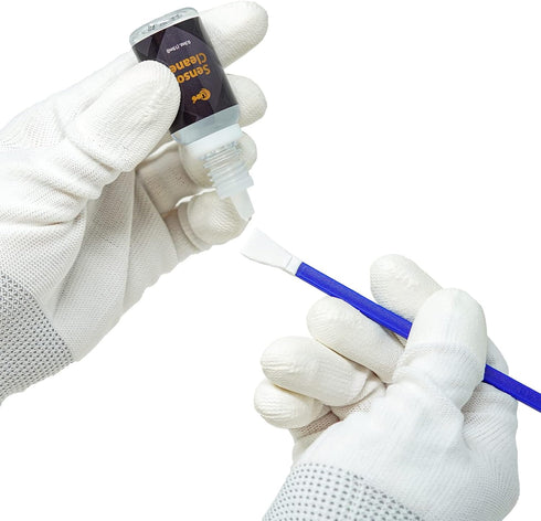 Digital Camera Micro Four-Thirds 4/3 (MFT) 12mm Sensor Cleaning Swabs x 14pcs + 15ml Liquid Cleaner