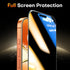 17 16 6.9 inch 9H 17 2 Pack TOCOL Privacy Screen Protector for Pro Max / Pro Max Hardness Military Grade Shatterproof
