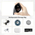 YINYOO 1PCS BP01 ZS10 1PCS) KBEAR Plus in Ear Monitor Case for IEMS, Mini Portable PU Leather Headphones Case