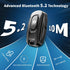 MAIRAN 2 Pack Rechargeable Wireless Camera Remote Shutter for iPhone and Android Smartphones, Bluetooth Phone Remote