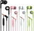 XINGWAN S32 Earphones Headphones, Powerful Bass Driven Sound, 12mm Large Drivers, Ergonomic Design with Remote Control