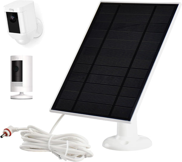 Solar Panel for Ring Camera, Charger for Ring Stick Up Cam Battery and Spotlight Cam Battery, Output 3.8W/6V