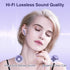 Wireless Earbuds, True Wireless Bluetooth 5.3 Earbuds with Charging Case, Stereo Headphones for iPhone/Android (Purple)