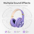 DOQAUS Bluetooth Headphones Over Ear, 90 Hours Playtime, Wireless Headphones with Noise Isolating HiFi Stereo Sound