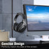 Headphone Holder for Monitor, Premium Metal Headsets Stand, 3M Sticky Headphone Hanger Hooks Hold 10Lbs, Headset Mount for Screen Side, for Airpods Max and all Headphone, Black