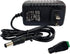 12V 2A Power Adapter Supply, AC 100-240V to DC 12V Transformer Charger for CCTV Camera, Black, 8x5x3.3 cm