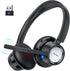 New bee Wireless Headset with Noise Cancelling Microphone, 20hrs Talk Time & Mute Button for Work/PC/Office/Zoom
