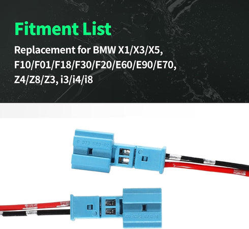 NuIth Speaker Wiring Harness Connector Adapter Replacement for BMW X1-X7, i3/i4/i8, iX3, Z4/Z8/Z3, 1-7 Series