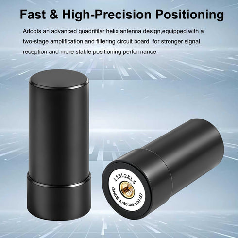 slinkdsco RTK GNSS Active Antenna High Precision Helix Positioning GPS GLONASS Beidou BDS Galileo Four-Star