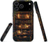 OTTRZMTER 17 2 Case for iPhone Air,Forest Floral Flower Bookshelf-Hybrid Layer Hard Shell Silicone Protective Pattern