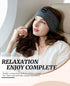 Perytong Sleep Headphones Wireless Headband, Stretchable Bluetooth 5.4 Earphones for Side Sleeping with Stereo Speakers