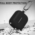 Olytop Soft Silicone Case Cover for Samsung Galaxy Buds 3 Pro & Buds 3 with Cleaner Kit, Keychain, Black