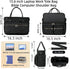 15.6 Inch, Teacher Tote Bag Large Work Tote Bag With Laptop Compartments, Quilted Women Messenger Bag With Shoulder
