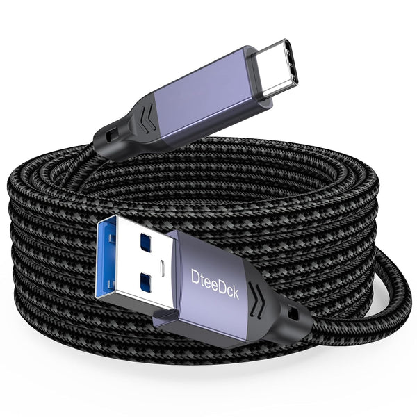 20 Ft USB C Cable Long, SuperSpeed 5Gbps Data Transfer & 2.4A