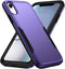 Heavy Duty Protection Case for iPhone XR, Shockproof Dropproof Dustproof Anti-Scratch Cover (Purple)