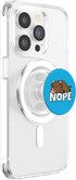 Funny Laziness Shirts & Gifts For Animal Lovers Lazy Bull Dairy Farmer Rancher Not Today Nope PopSockets PopGrip