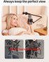 JSAUX 17 16 15 14 13 12 360 [1-Pack, Phone Holder for Desk and Bed Compatible with iPhone Overhead Phone Mount