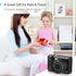Andoer 1080P Mini Digital Video Camera Camcorder Built-in Battery with LCD Screen Flash for Photo Video, Black