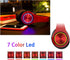 Bluetooth Over Ear Headphones with Microphone, Lightweight Wired/Wireless HiFi Stereo, Colorful LED Lights, Deep Bass