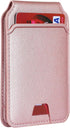 Cavor Magsafe Wallet for Apple Wallet, Magnetic Phone Magsafe Wallet for iPhone 15/14 Pro Max/14 Pro/13/12, Pink