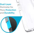 Speck 13 iPhone Mini Case - Drop Protection, Wireless Charging Compatible, Clear, Antimicrobial
