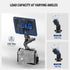 NEEWER CA007 Top Handle + MA006 Monitor Mount Set, Camera Cage Handle with 3/8" ARRI Locating for Field Monitor