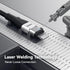 Extra Long iPhone Charger Cord 15FT, Apple MFi Certified USB A to Lightning Cable Braided Fast Charging Cord for iPhone