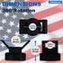 25LBS (10 Magnet Zip Tie Mount Clips Magnetic Zip Ties Mount Holder Strong Multipurpose Wire Cable Holder Mount Wire