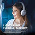 H2 Bluetooth Over Ear Headphones, 50H Playtime, Lightweight Wireless Earphones with Mic, Deep Bass for Home Office