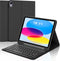 KVAGO iPad 10th Generation Case with Bluetooth Keyboard, Detachable Wireless Keyboard, Auto Wake/Sleep