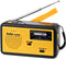 Kaito Voyager ECO Emergency Radio KA336 AM/FM NOAA Weather Alert, 5-Way Powered Solar Crank Radio Receiver