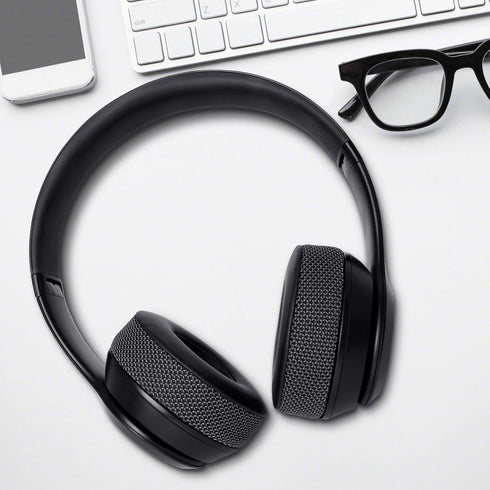 GVOEARS Ear Pads Replacement for Beats Solo 3, Earpad Cushions Compatible with Beats by Solo3/Solo2 Wireless ON-Ear
