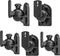 WALI Speaker Wall Mounts, Bookshelf Speaker Wall Mount Brackets, Surround Sound Speaker Mounts, 5 Pack, Black
