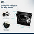 Coolerguys Single USB Fan for PlayStation, Xbox, Receivers, Roku - 80mm