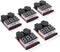 CAMWAY 5PCS 2in1 Lipo Battery Voltage Tester, RC Low Voltage Buzzer Alarm, Battery Monitor Checker for 1-8s Lipo/Li-ion