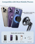 volport Magnetic Phone Holder for Car Vent, Non Blocking Car Phone Holder for iPhone MagSafe, Strong Magnet Mount