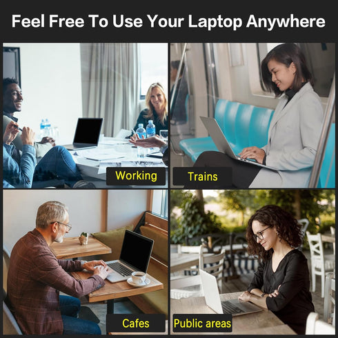14 Inch 16:9 Laptop Privacy Screen Aspect Ratio, Laptop Screen Privacy Shield Compatible With Lenovo Hp Dell Acer Asus