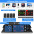 Stereo Audio Amplifier S-288 - 4.0CH Bluetooth 5.0 HiFi Mini Amplifier Receiver RMS 40Wx4, Max 600W, USB, FM, Adapter