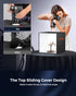MUNBYN Light Box Photography Kit, Portable 12"x12" Studio with 120 LED Lights & 6 Backdrops