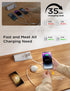 LISEN 5-in-1 Retractable Charging Cable - 60W USB-C/A for iPhone, iPad, Samsung, and more. Fast charge your devices!