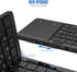 Foldable Travel Keyboard, Wireless Portable Folding Keyboard with Touchpad, Bluetooth for iPad, Tablet, Laptop,